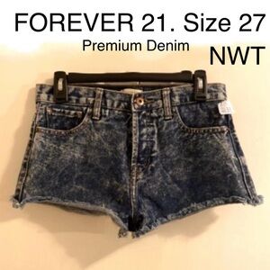 5/$15💥 Size 27 Jean Shorts Denim Forever21 Summer Casual